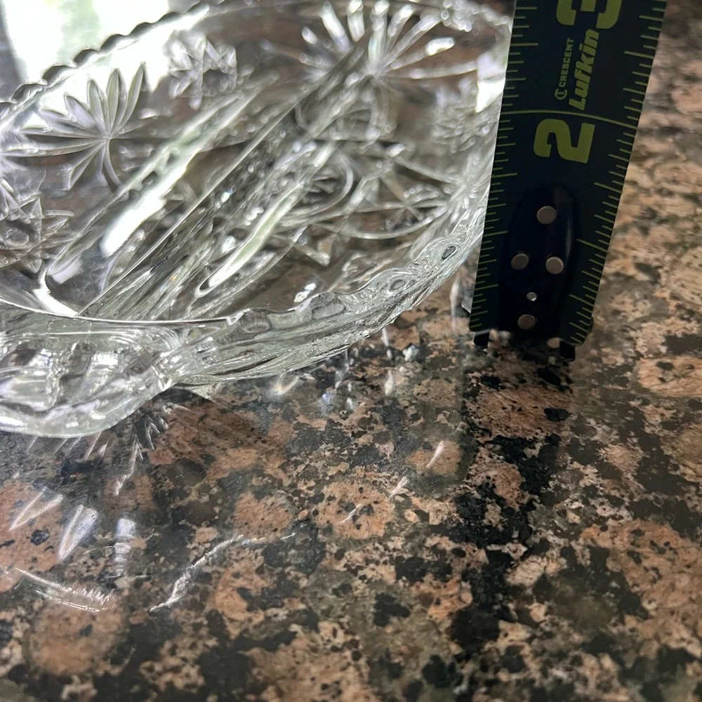Vintage Glass Relish or Candy Dish EUC